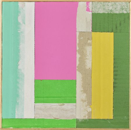 Pedro Zamora (1968) MAYO, 2011 cartoni colorati assemblati, cm 20x20 sul...