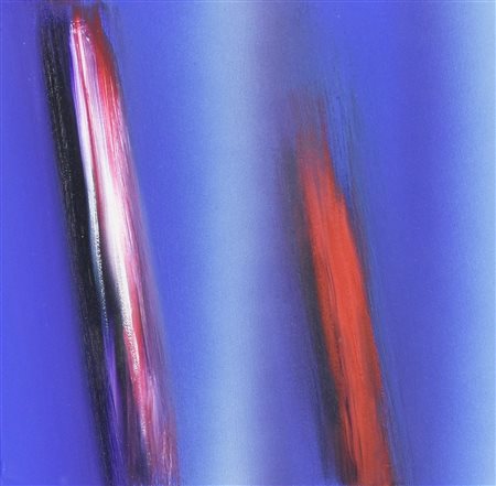 Ennio Finzi (1931 - 2024) IL VERSO DEL COLORE, 2008 olio su tela, cm 20x20...