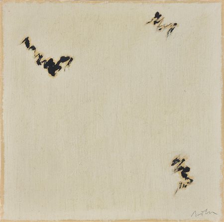 Luigi Boille (1926 - 2015) SENZA TITOLO, 2005 olio su tela, cm 20x20 firma...