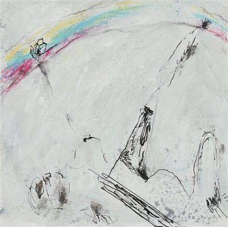 Mario Raciti (1934) ST3, 2007 tecnica mista su tela, cm 20x20 Esposizioni...