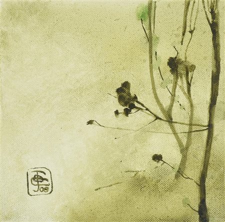 Jacopo Dalmastri Giugni (1963) SENZA TITOLO, 2008 olio su tela, cm 20x20...