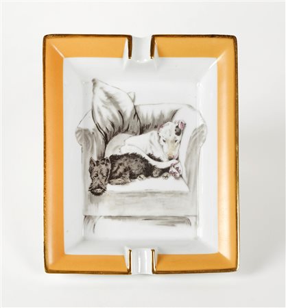 Hermes  
Posacenere 
 Cm 19x15,5