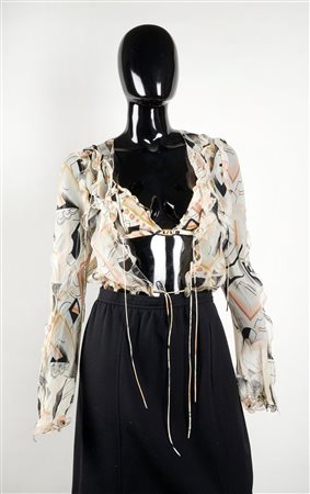 Fendi  
Set composto da camicia e reggiseno 
 