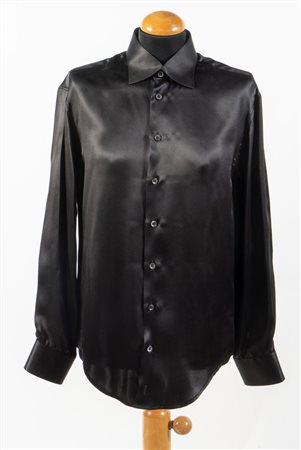 Giorgio Armani  
Camicia in seta nera 
 