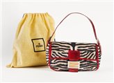 Fendi  
Rara borsa Baguette Zebra 
 