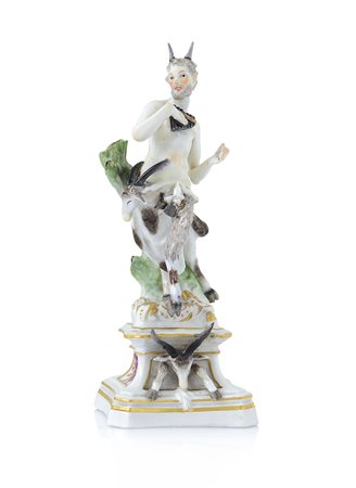 MEISSEN SCULTURA IN PORCELLANA, MEISSEN, 1750 CA., MODELLO DI J.F.EBERLEIN,...
