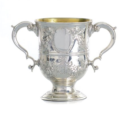 ARGENTI D'EPOCA COPPA GIORGIO III IN ARGENTO, LONDRA, 1763, ARGENTIERE...