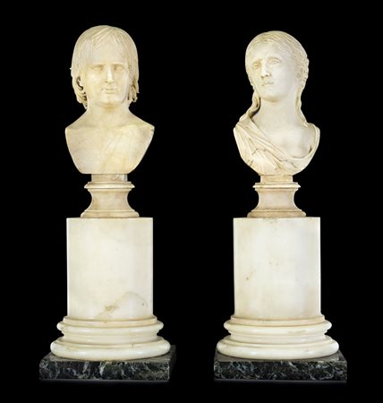 SCULTORE DEL XIX SECOLO Busto di Dorothée Catherine Baronne Zorn de...