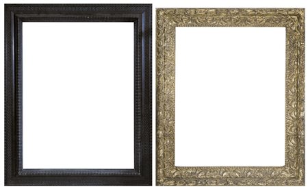 MOBILE DEL XX SECOLO DUE CORNICI, XX SECOLO, una in legno dorato in stile...