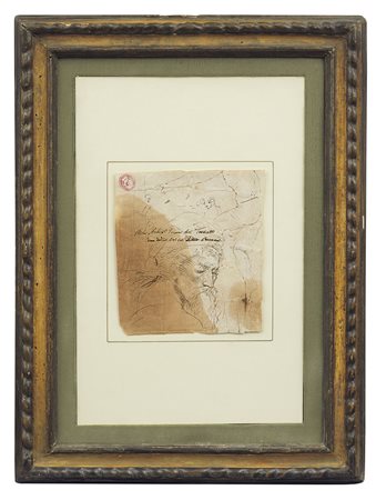 TORRICELLI GIOVANNI ANTONIO Lugano 13/07/1719 - 1811Testa d'uomo ed altri...