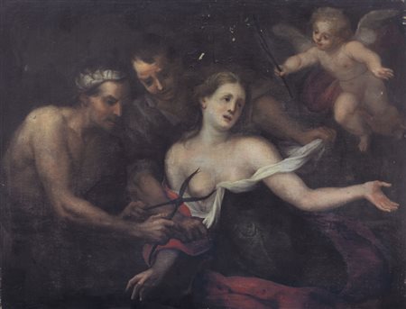 CELESTI ANDREA Venezia 1637 - Venezia 1712(attribuito a)Martirio di...