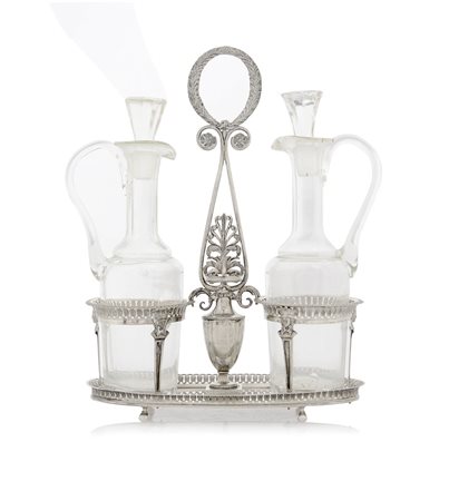 ARGENTI D'EPOCA OLIERA IN ARGENTO, MILANO, 1822-28, ARGENTIERE ANTONIO...