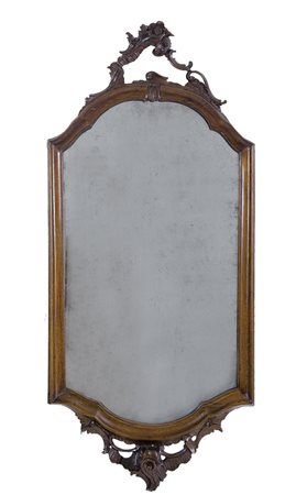 MOBILE DEL XVIII SECOLO SPECCHIERA AD APPLIQUE IN NOCE, VENETO, XVIII SECOLO,...