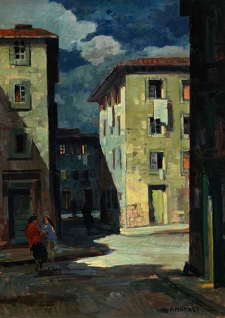 Renato Natali (Livorno 1883 - Livorno 1979) ‘LA CASA ove nacque il M° P....