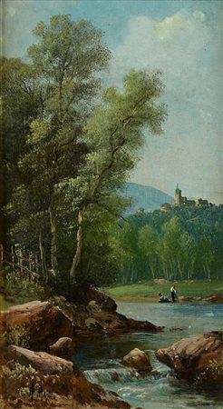 Henry Markò (Firenze 1855 - Lavagna (Genova) 1921) 'Primavera' firmato in...