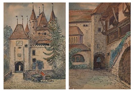 A. W. Wilson (scuola inglese seconda metà del XIX - inizio del XX secolo) ()...