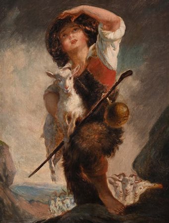 Scuola europea seconda metà del XIX secolo () Il piccolo guardiano delle...