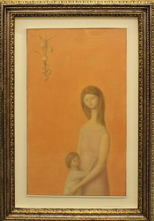 ANTONIO BUENO, "Eveline (Maternità)", 1958