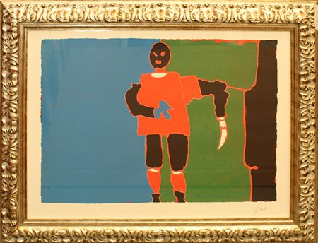 TANO FESTA, "Un antenato rosso", anni 80