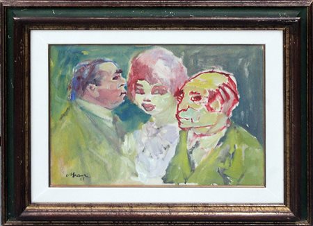 MINO MACCARI, "Personaggi", 1969