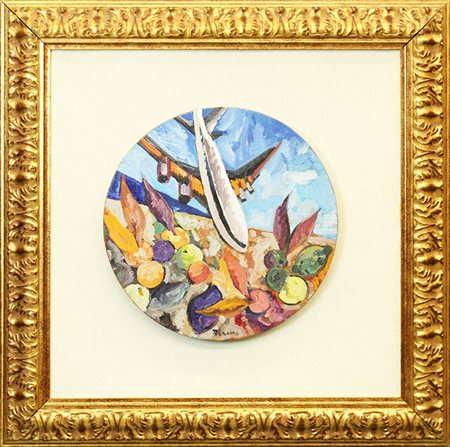 SAVERIO TERRUSO, "Atterraggio", anni '80