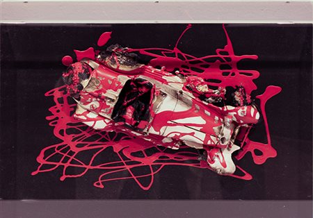 BERNARD AUBERTIN, "Voiture Brulée, 2010