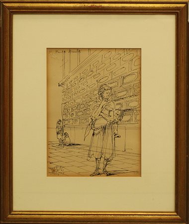 EUGENE BERMAN, "Il muro di cemento", 1947