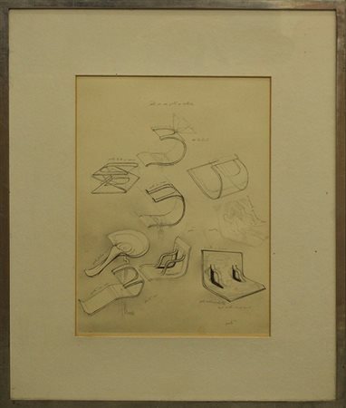 PAOLO GUIOTTO, "Studio per un posto a sedere", anni '70