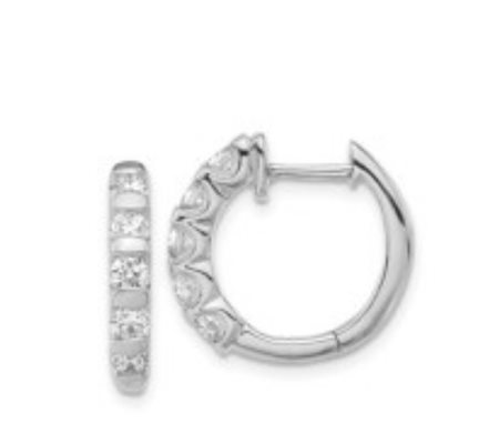 ORECCHINI IN ORO CON DIAMANTI NATURALI PER 1,30 CT - 839 NAT 18K