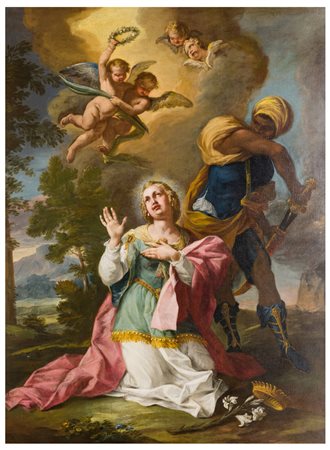 Gaspare Diziani (1689 - 1767), attribuito a
Martirio di Santa Giustina da Padova