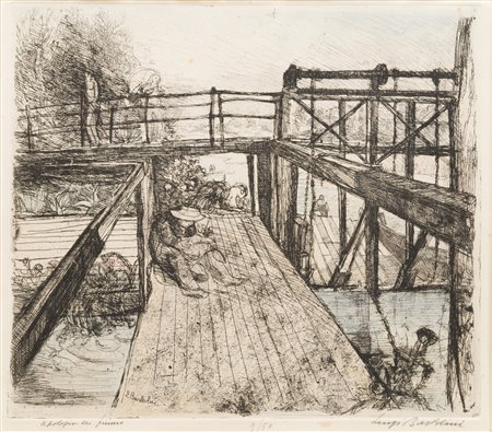 Luigi Bartolini (1892 - 1963)
"Apologia dei fiumi marchigiani", 1941-1942