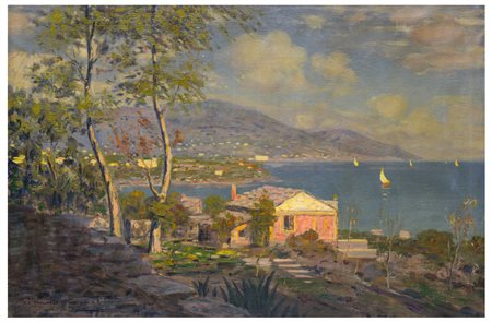 Carlo Costantino Tagliabue (1880 - 1960)
Il golfo di Rapallo