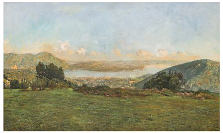 Alfonso Muzii (1856 - 1946)
Veduta di Miazzina