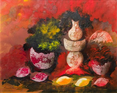 Josè Guevara (1926 - 2010)
Naturaleza muerta, 1990