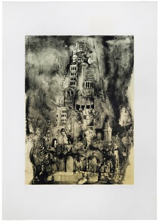 Roberto Moschini (1937 - 2023)
Castello (1° Studio), 1985