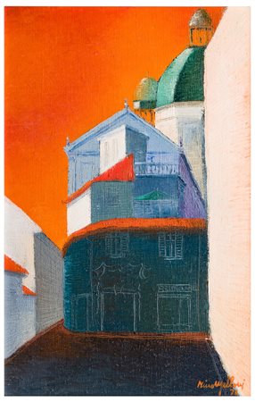 Nino Melloni (1930)
Veduta del duomo di san Vittore ad Intra, 1978