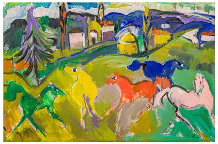 Roberto Poloni (1938)
Cavallini danzanti