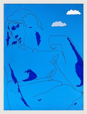 Tano Festa 1938 - 1988 "Da Michelangelo", 1978, Acrilico su tela, cm 60 ×80...