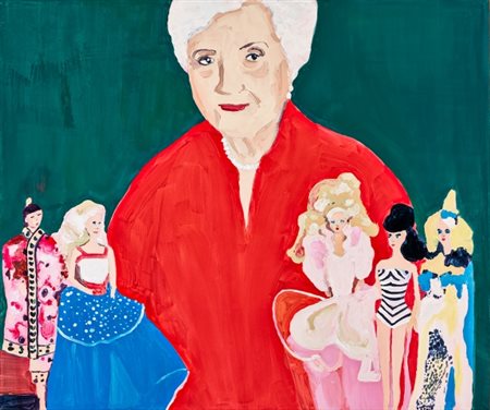 Eleonora Mazza (1975 - ), “Un Caos di Cosa Nessuna”, 2022, Olio su tela. cm...