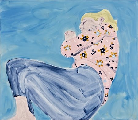 Eleonora Mazza (1975 - ), “Nel crepuscolo”, 2025, Olio su tela. cm 70 × 80...