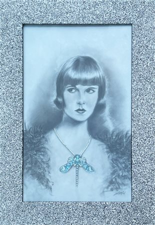 Denise Camporesi (1967) , "Senza titolo (Woman Pint)", 2018, Acrilici,...