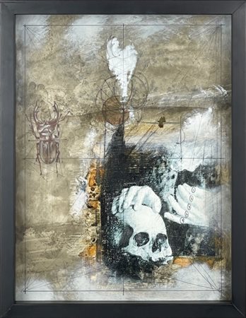 Fabrizio Cotognini (1983), "8 Studi sulla Vanità", 2015, Matita, inchiostro,...