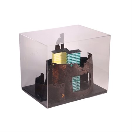 Pierluigi Rolando (1935-1998), “Cittadella”, 2001, scultura, tecnica mista:...