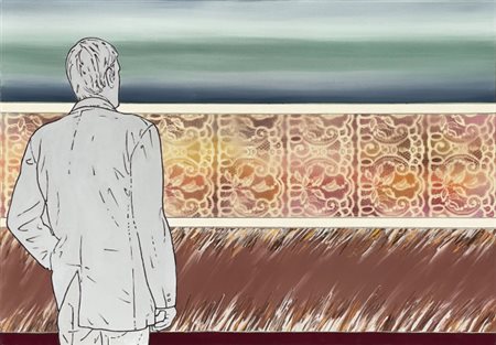 Renato Mambor (1936-2014), “Osservatore - Quietare i Pensieri”, 2009, Tecnica...