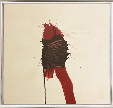 Emilio Scanavino, (1922 - 1986), "Composizione", 1972, Tempera cm 49 x 49...