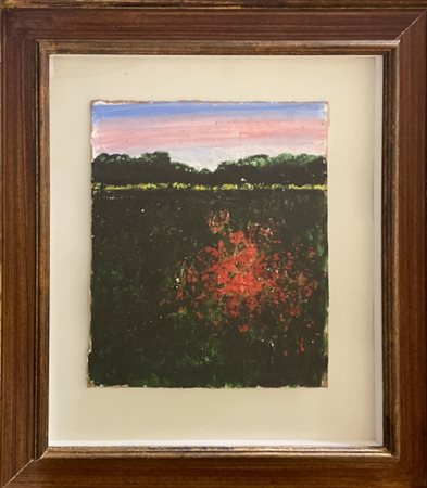 Carlo Mattioli, (1911 - 1994), "Senza titolo", Anni 1980, Olio su tela cm...