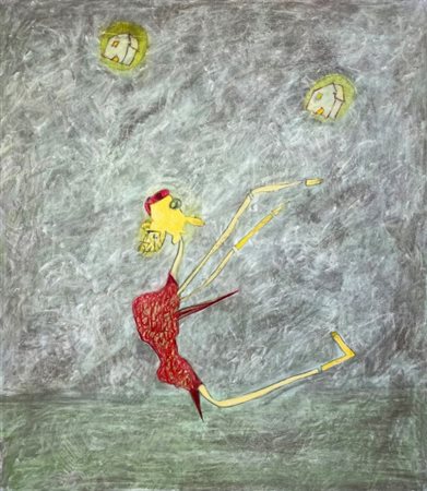 Walter Gasperoni (1943), “Senza titolo”, 2004, Olio e tecnica mista su tela,...