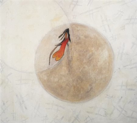 Walter Gasperoni (1943), “Quando il Sole si Spegne”, 2011, Olio e tecnica...