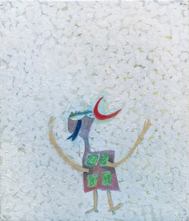 Walter Gasperoni (1943), “Lune Parlanti”, 2006, Olio e tecnica mista su tela,...