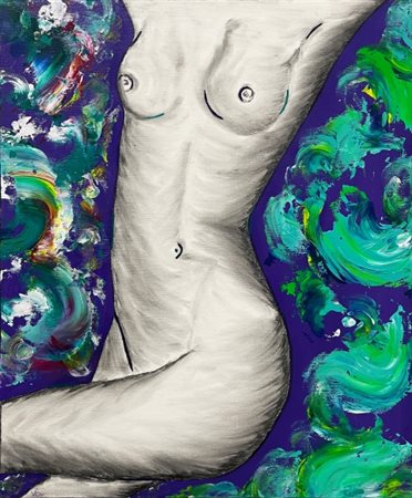 Vio (1985), “Renaissance”, 2024, Acrilico su tela, cm 50 × 60 L'opera...